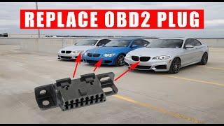 How to replace your OBD2 plug on your BMW E90 E91 E92 E93