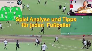 Fußball Spiel Analyse /Spielnahe Tipps für Fußballer /Grundlagen beherrschen