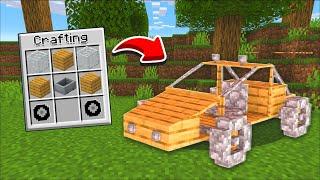 Minecraft WE CRAFT BRAND NEW VILLAGER VEHICLES MOD / TRANSPORTATION CAR !! Minecraft Mods