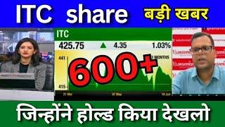 ITC share latest news today, ITC share news today, Target price, share analysis, buy or sell ?
