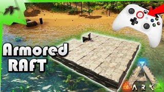 HOW TO LOWER and EXTEND foundation on a RAFT- NEW SNAP POINT CYCLING- Ark Survival Evolved Xbox One
