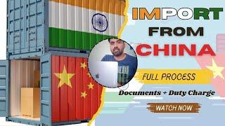 Import From China To India - Import Process and Documents From China - How To Import From Alibaba