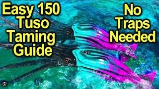 Taming 150 Tusoteuthis Best Guide No Traps All Tips | Ark Ascended