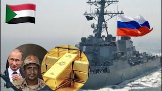 Судан для рф это золото, наемники и военная база на Красном море