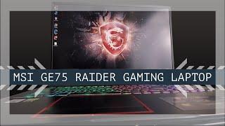 MSI GE75 Raider (2020) Gaming Laptop Review