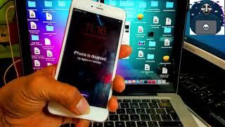 Easy jailbreak iphone 5s/6/6+6S/6S+/7/7+8/8+SE/X Passcode Disabled booting Fix Terminal booting fix