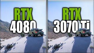 RTX 4080 vs RTX 3070 Ti Benchmark Tests - Tested 20 Games