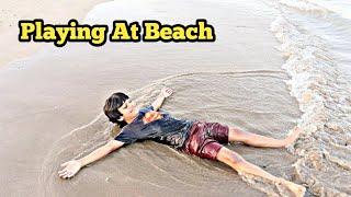 Enjoying At Beach  | Muhammad Ammar