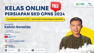 KELAS ONLINE PERSIAPAN SKD CPNS 2024 (TIU - Soal Cerita, Perbandingan Kuantitatif)