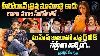 ఖిలాడి త్రిష| Direction Geetha Krishna EXPOSED Trisha Affair With Vijay & MaheshBabu | Telugu Rajyam