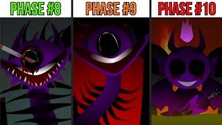 Phase 8 VS  Phase 9 VS NEW Phase 10 in Incredibox Sprunki!