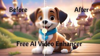 AI Video Upscaler Online FREE | Improve Video Quality Online FREE