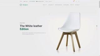 Modern - Furniture Store • PrestaShop Theme