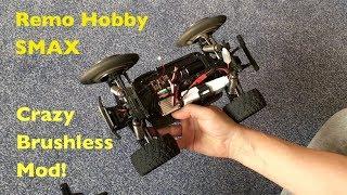 REMO Hobby SMAX: Crazy Fast Brushless Conversion, DIY Arduino Remote!