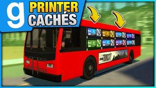 PRINTER CACHÉS DANS UN BUS 100% INVISIBLE