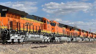 Brand New BNSF ES44ACH & ET44ACH GEVOs Compilation! Part 2