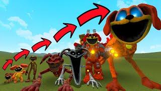 NEW EVOLUTION OF DOGDAY GODZILLA MONSTER SMILING CRITTERS (POPPY PLAYTIME CHAPTER 3) In Garry's Mod!