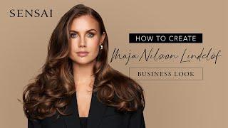 Tutorial! How to create Maja Nilsson Lindelöfs Business Look med SENSAI Makeup.