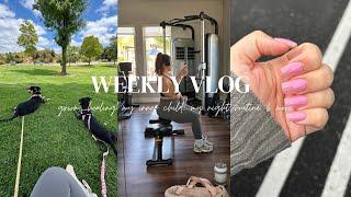 WEEKLY VLOG: get ready with me, healing my inner child, my night routine with 3 dogs & more