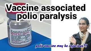 Vaccine associated Polio Virus | polio in child receiving vaccine | VAPP and VDPP #opv #poliovaccine