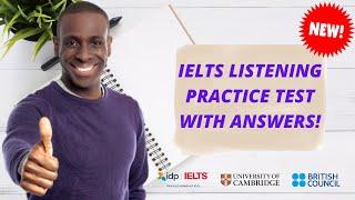 IELTS LISTENING PRACTICE TEST WITH ANSWERS | MOCK TEST. MUST TRY️