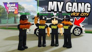 I MADE A GANG IN THIS VICE CITY ROBLOX HOOD GAME (ROBLOX GTA 6)