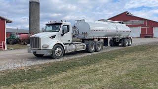 Alex’s new manure trailer