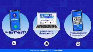 Shop your way at Abenson 