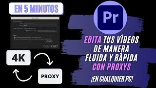 How to EDIT with PROXY - PROXYS | Adobe Premiere Pro Tutorial