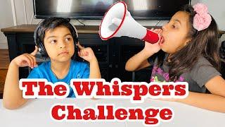 The WHISPER CHALLENGE !! Sister Vs Brother Lip reading contest #Fun # Kids # Safamily