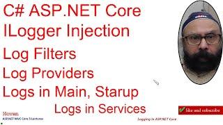 Lecture 3 - Logging in ASP.NET Core |  C# ASP.NET MVC Core Fundamentals