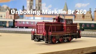 Unboxing Märklin 37689 Br. 260 / V 60