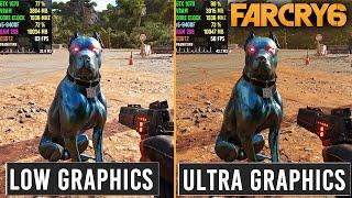 Far Cry 6 | Low vs. Ultra Graphics Comparison | PC