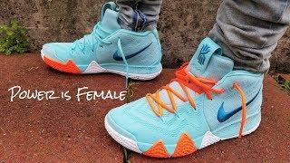 Nike Kyrie 4 Power Is Female On Feet Review!!!!