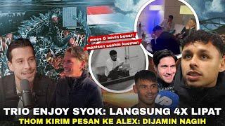 Mees & Kevin Benar: Trio Enjoy Kaget Liat Hp, Maatsen Abaikan Koeman. Pesan Thom Buat Alex Mrinding