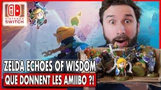 Que donnent les AMIIBO dans ZELDA ECHOES OF WISDOM ?! 