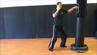 Krav Maga - Straight Punch with Advance Step (Footwork Drill)