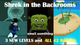 Roblox | Shrek in the Backrooms All 42 Badges! Walkthrough