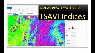 How to make Transformed Soil Adjusted Vegetation Index using ArcGIS Pro || How to create TSAVI  Map