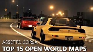 TOP 15 Open World Maps on Assetto Corsa for 2021 - Part 1