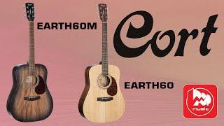 [Eng Sub] CORT EARTH60 and CORT EARTH60M acoustic guitars