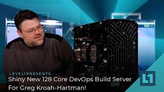 Shiny New 128 Core DevOps Build Server For Greg Kroah-Hartman! AMD Epyc ftw