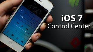 iOS 7 - Control Center On iPhone 5