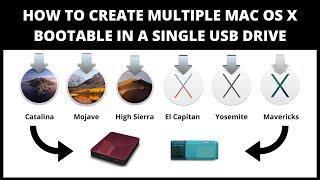 How to Create Multiple Mac OS X Bootable in A Single USB Drive