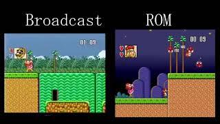 BS Super Mario USA Episode 4 Broadcast Recording vs. Emulation