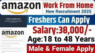 Amazon Work From Home Job 2025|Salary-32,000|AMAZON Jobs 2025| Work From Home Jobs March 2025