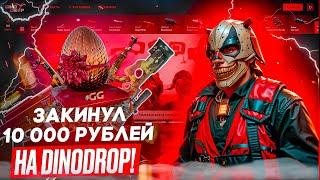 ВЫБИЛ ШТЫК НОЖ УБИЙСТВО ЗА 43 000 РУБЛЕЙ НА DinoDrop!!!