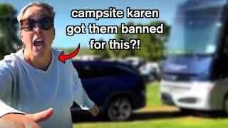 Campsite Karen Caused BIG TROUBLE & Ruined Their Vacation..