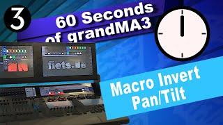 grandMA3 Macro Invert Pan Tilt