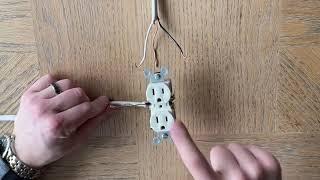 How To Wire A Light Switch Outlet Half Hot Receptacle Controlled By Switch